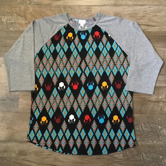 LuLaRoe Tops - Lularoe Randy Walt Disney Minnie Mouse Sz 2XL